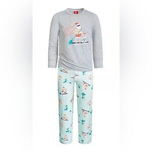 NWT Macys Family Pajamas Matching Kid's Tropical Santa Mix It Family Pajama Set